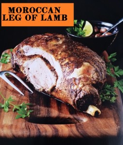 moroccan leg of lamb photo