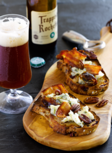 Tartine of St. Agur and Bacon with Rochefort 8